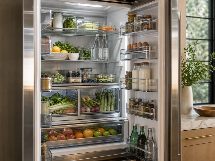Sub-Zero built-in refrigerator repair in a San Jose luxury kitchen